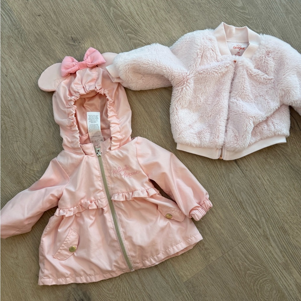 Pink Baby Outerwear Coat and Boot Bundle